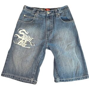 VTG SouthPole Shorts Boys Size 14 Baggy Faded Red Tag Jorts Skater Hip Hop Y2K